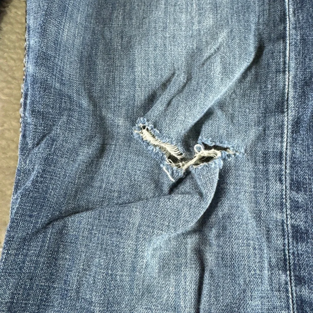 Y2K Levi's Jeans Mens 34x32 Blue Straight Fit Medium Wash Denim Pants Stretch‎